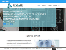 Tablet Screenshot of dimaraggisrl.com